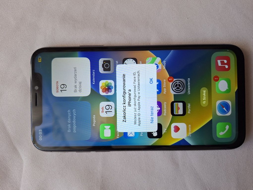IPHONE X czarny [wady]