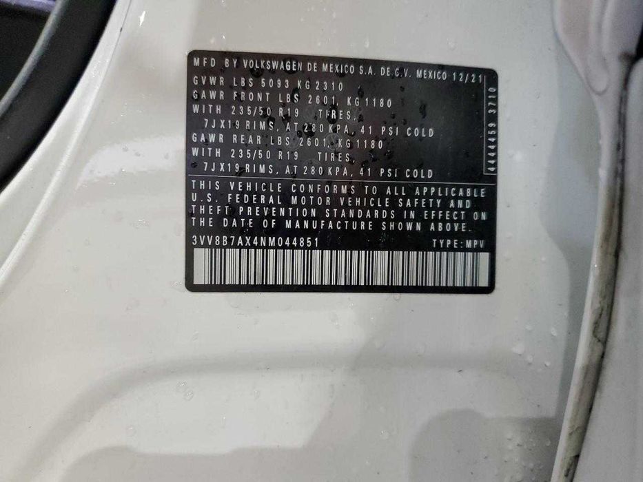 Volkswagen Tiguan 2022