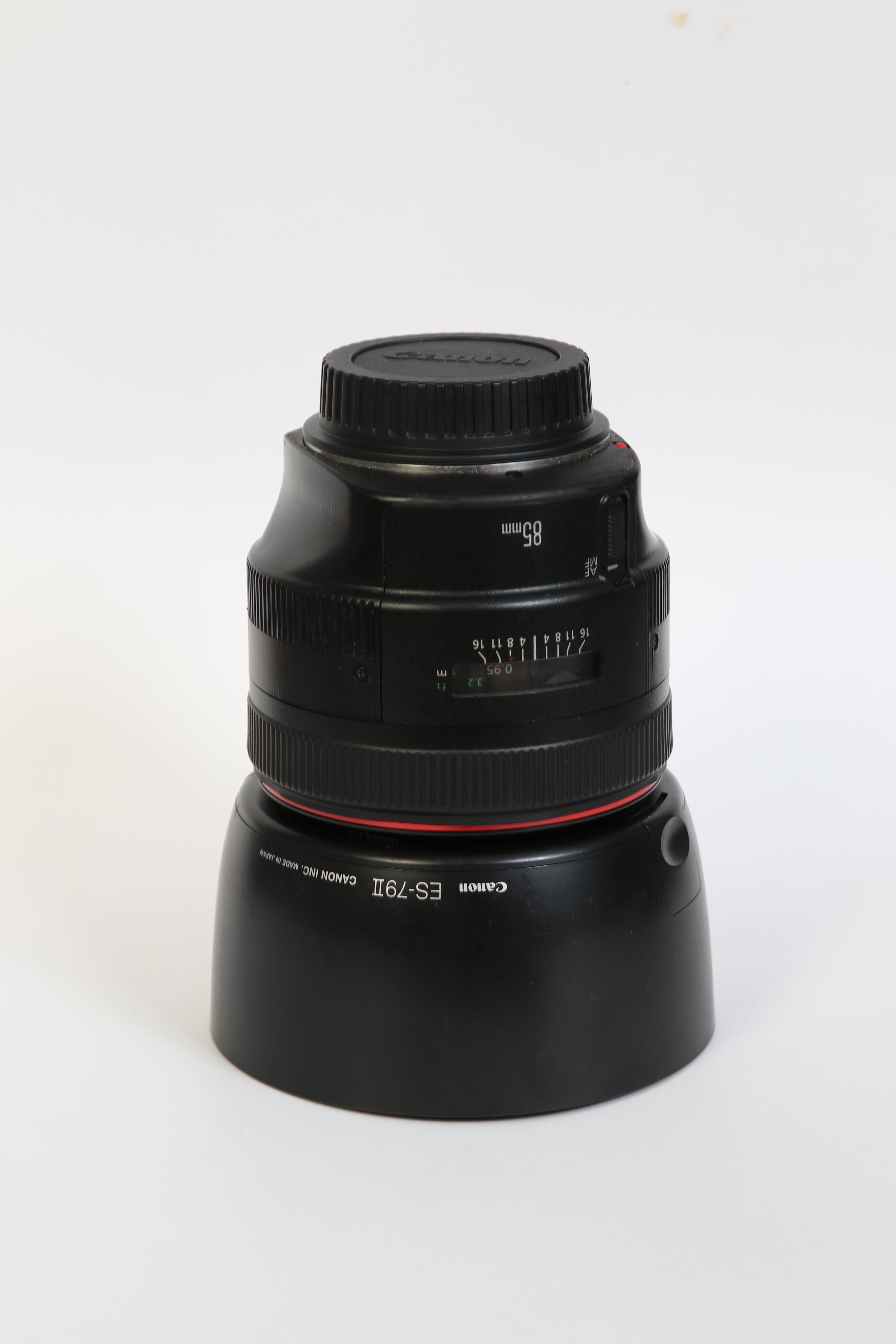 Objectiva Canon Série II 85mm 1:1.2