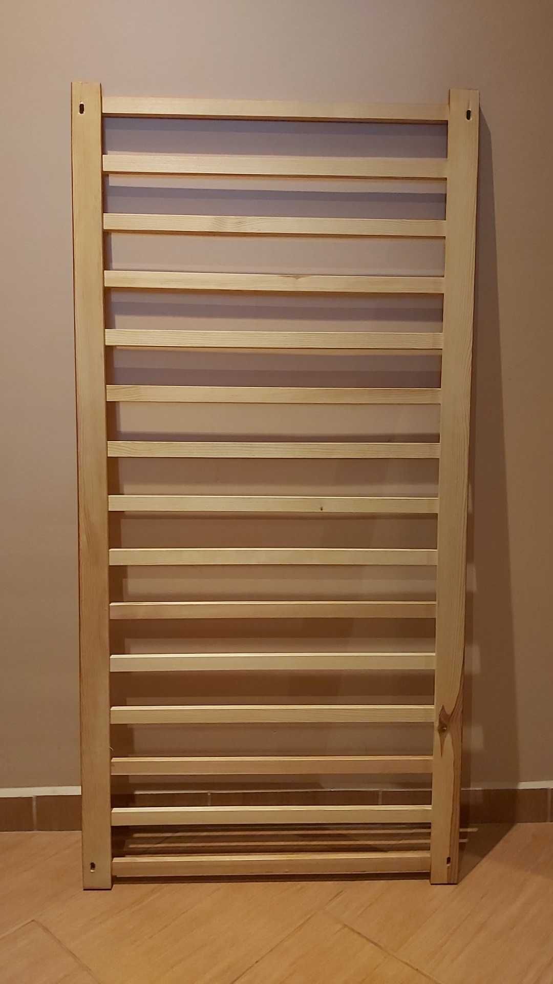 Łóżeczko dla dziecka TOMI z szufladą 120x60, kolor TEAK, transport