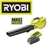 Dmuchawa Ryobi 40V 36V MAX POWER w zestawie z akumulatorem 4.0 Ah