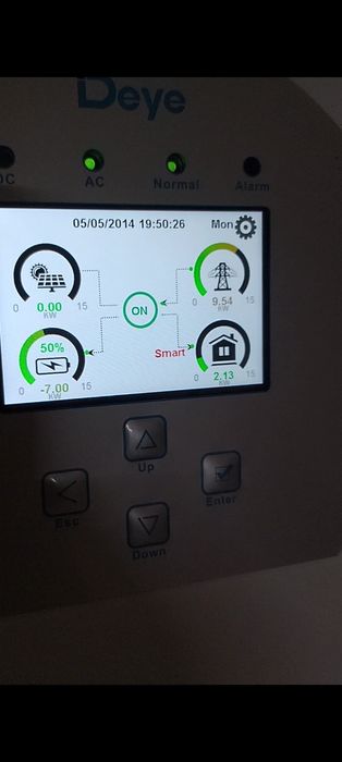 Deye і Tesla без проблем. Забеспечимо е/е навіть промоб'єти, ДБЖ усім!