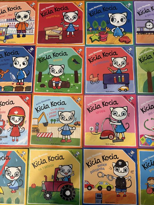 Kicia Kocia książeczki 23 sztuki zestaw