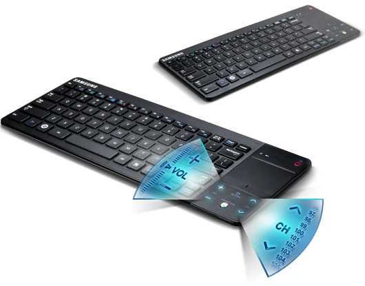 Беспроводная блютуз клавиатура Samsung Smart TV logiteck