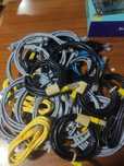 Cabos rede, energia, hdmi e fibra (novos)