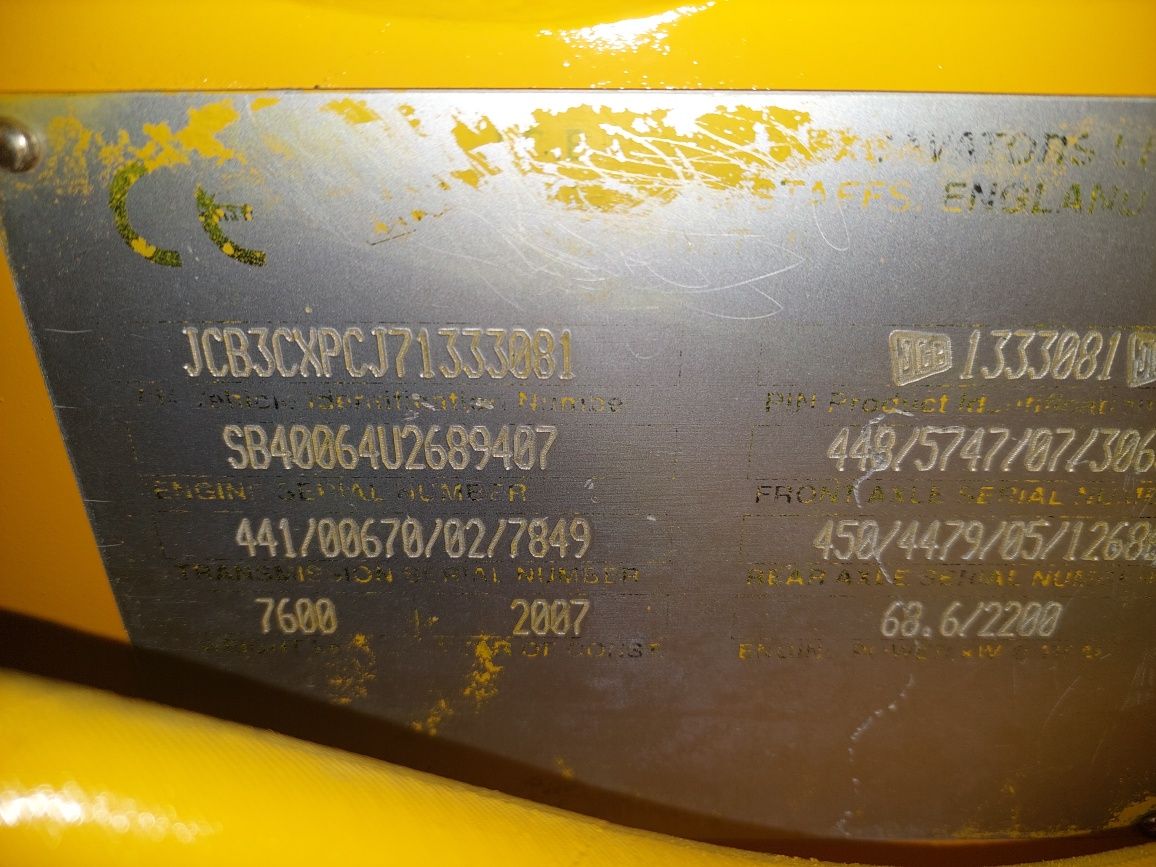 Jcb3cx   2007рік