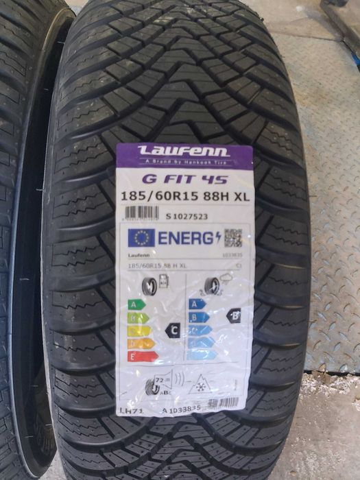 185/60R15 Laufenn model G FIT 4S cztery nowe opony całoroczne