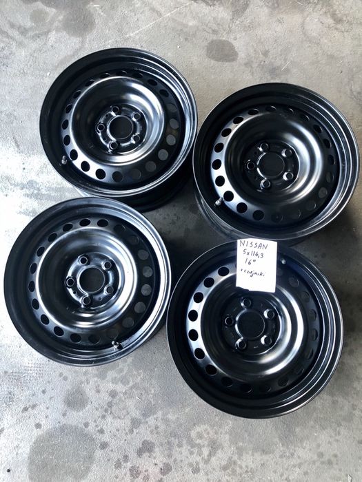 Oryginalne Felgi stalowe Nissan Honda 5x114,3 16" 15" Świdnik, wysyłka