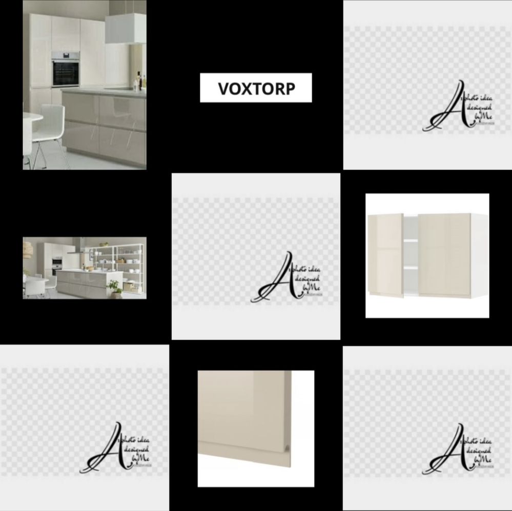 30x80cm. V O X T O R P ikea front metod maximera exeptionell knivshult