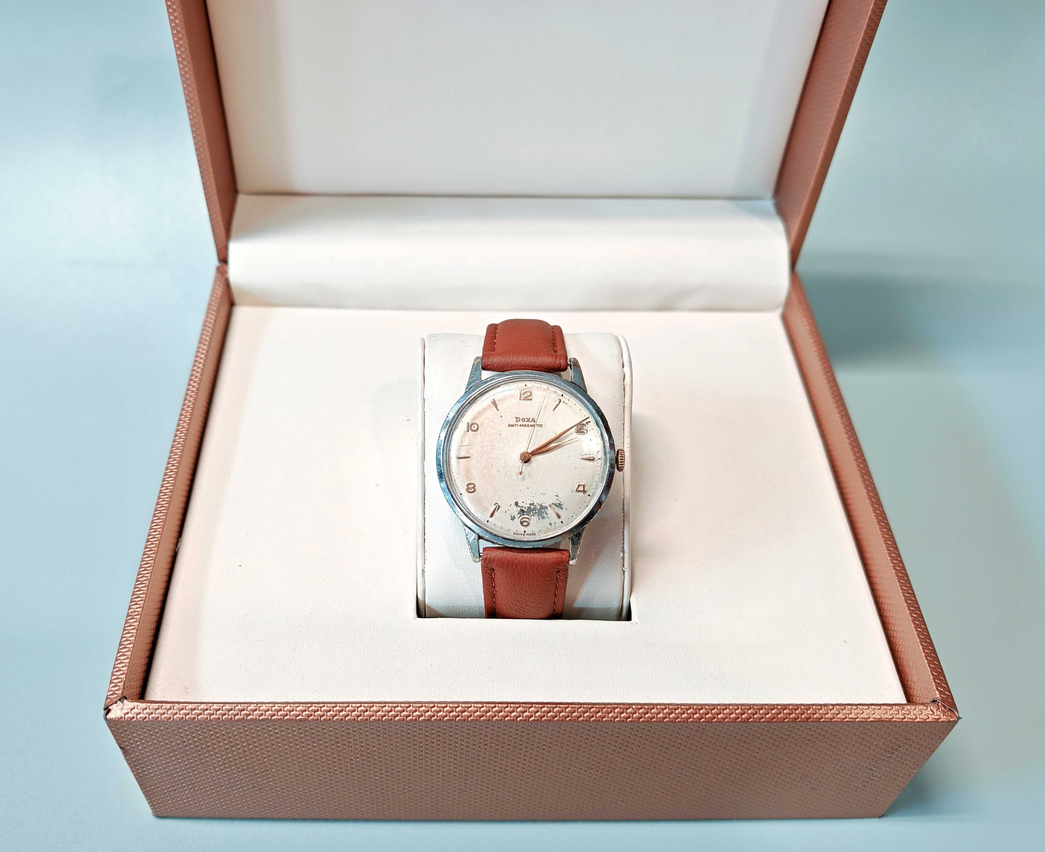 Zegarek Doxa AntiMagnetic JUMBO XL Swiss Mechaniczny nakręcany Vintage