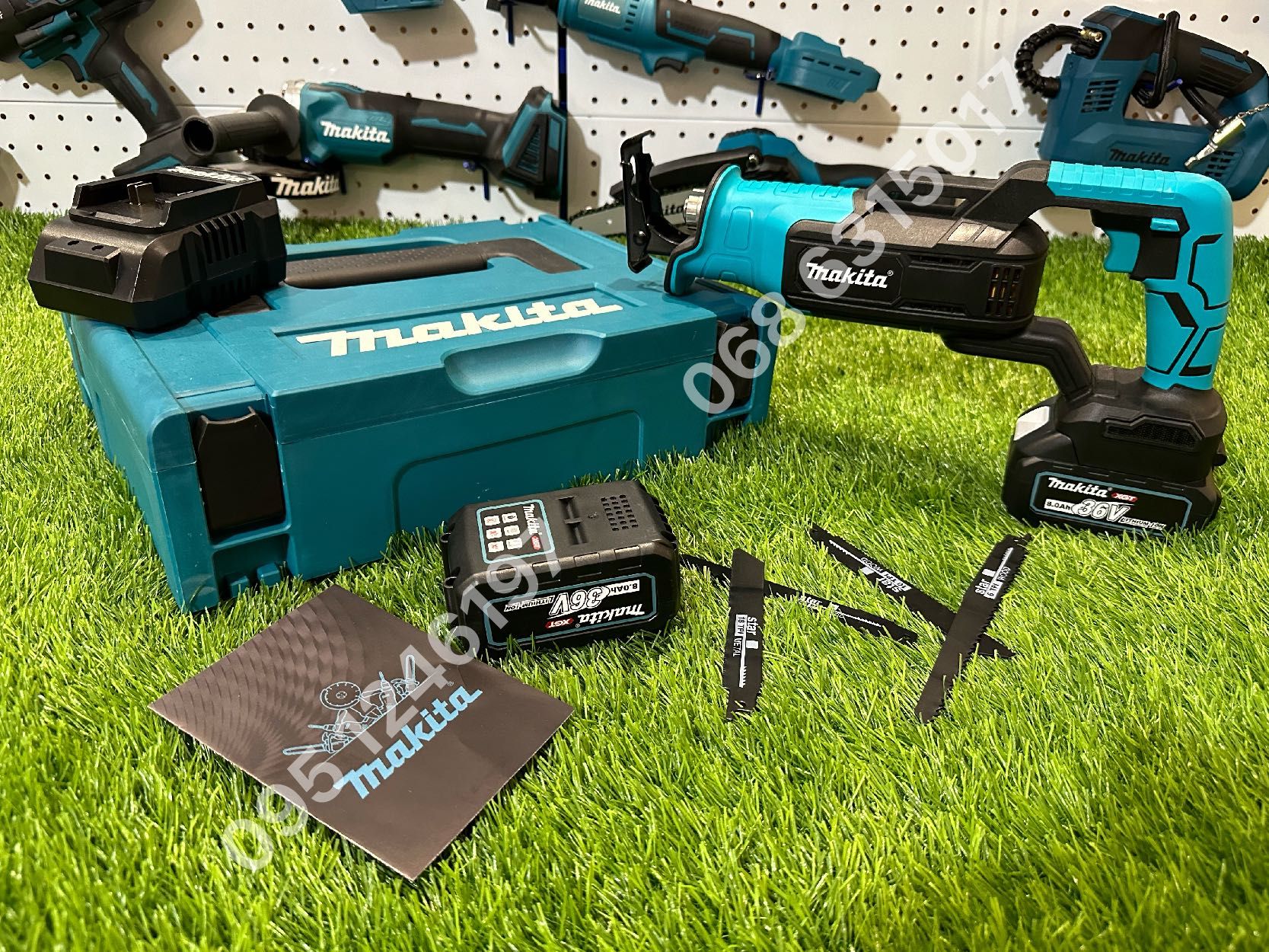 Сабельная пила Makita DJR181BL 8Ah акумуляторная безщеточная пилка
