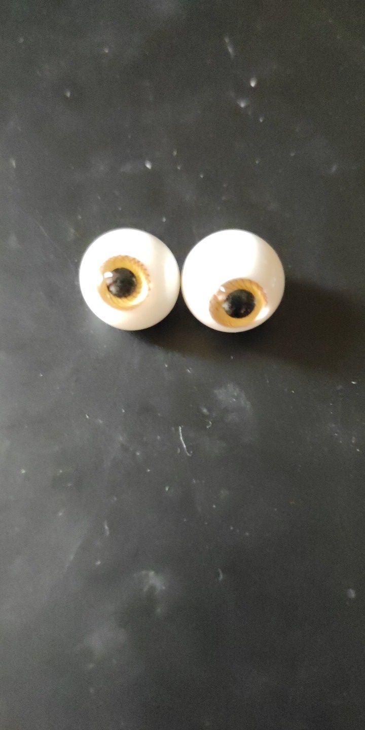 Oczy szklane dla lalki bjd.