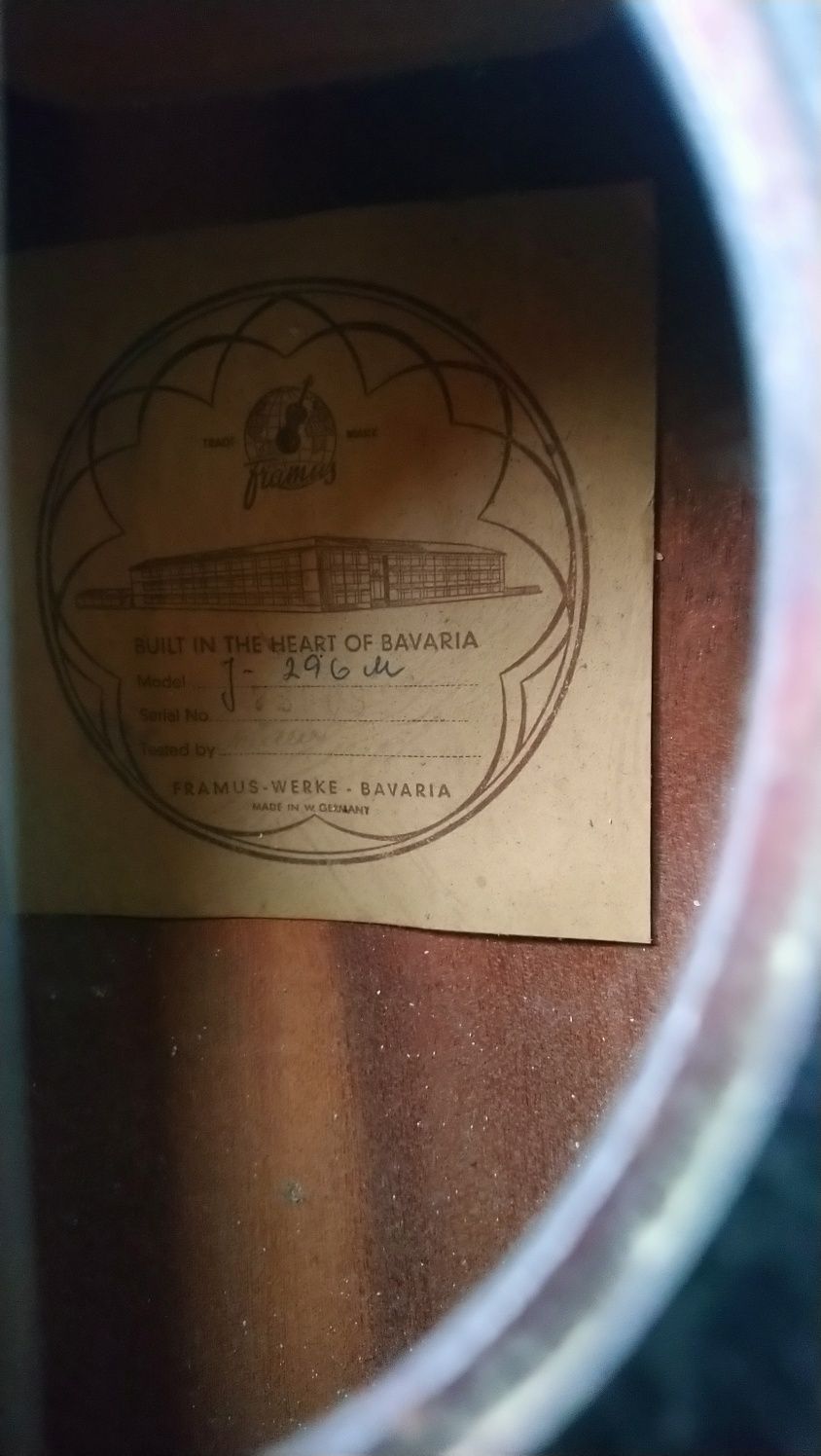 Gitara Akustyczna Framus Werke 12-strunowa