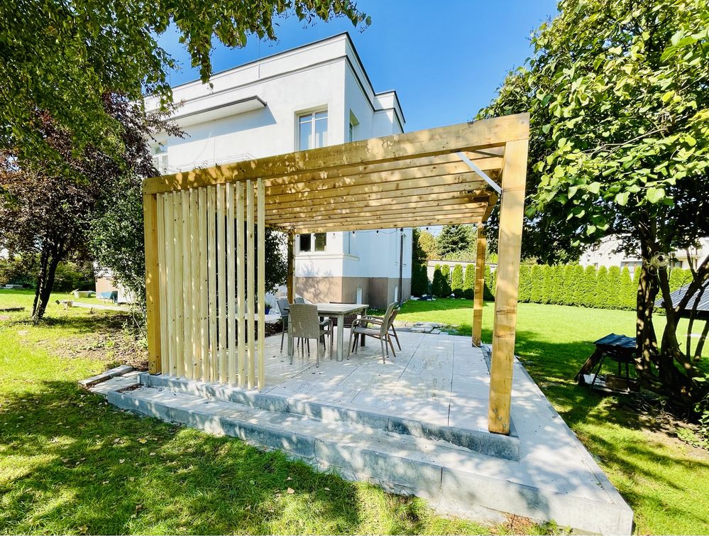 Pergola, altana ogrodowa 4x4 BSH