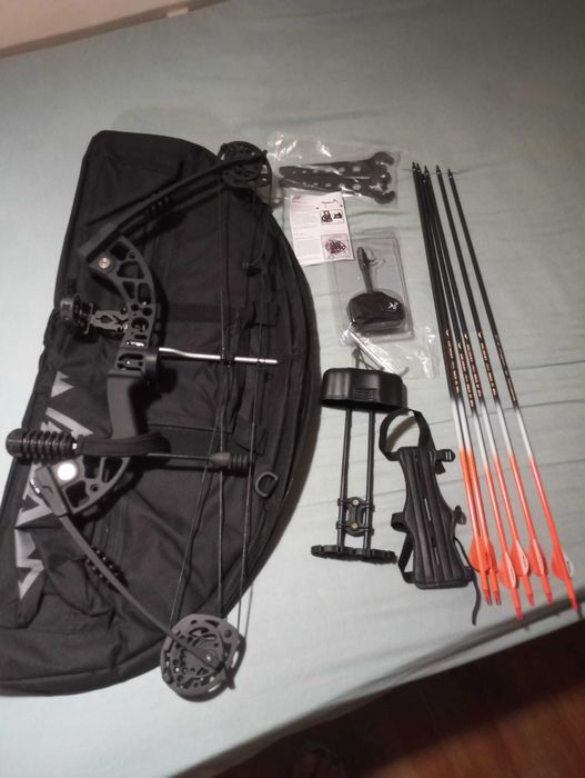 Arco Compound 60 lbs 100% Completo