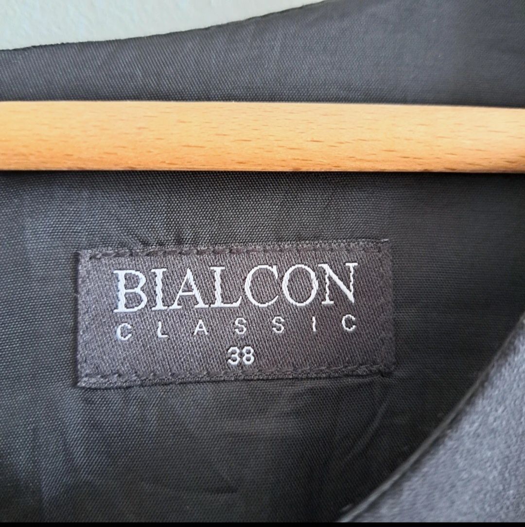 Sukienka Czarna Basic / Bialcon 38
