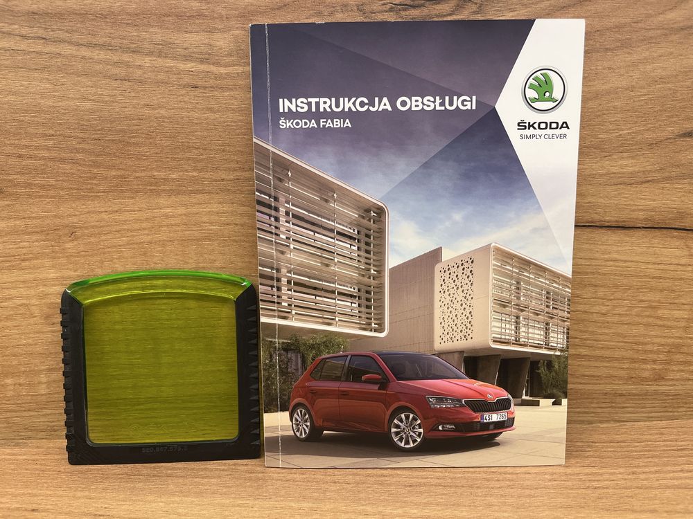 Instrukcja obsługi Skoda Fabia wydanie listopad 2019