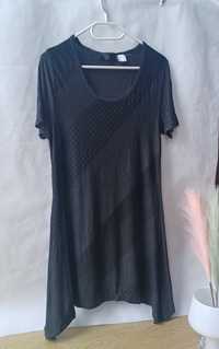 Świetna koszulka tunika podomka szara czarna Bonprix BPC Collection 40