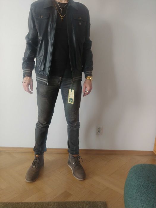 Kurtka skórzana, Premium, Ekskluzywna (S/M) Sir Raymond Tailor Hybrid