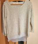 Sweter tunika cekiny