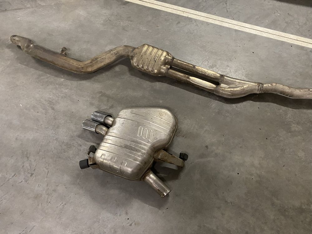 Wydech tłumik do BMW F10 F11 F12 F13 OE oryginał !