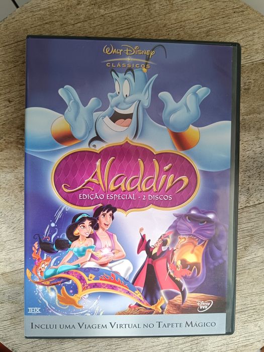 DVD do filme "Aladdin", Disney - Ed. Especial (portes grátis)