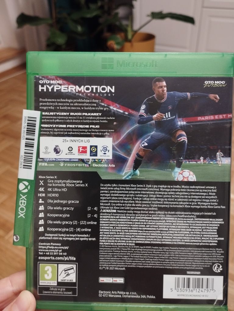 FIFA 22 Xbox Series X jak nowa