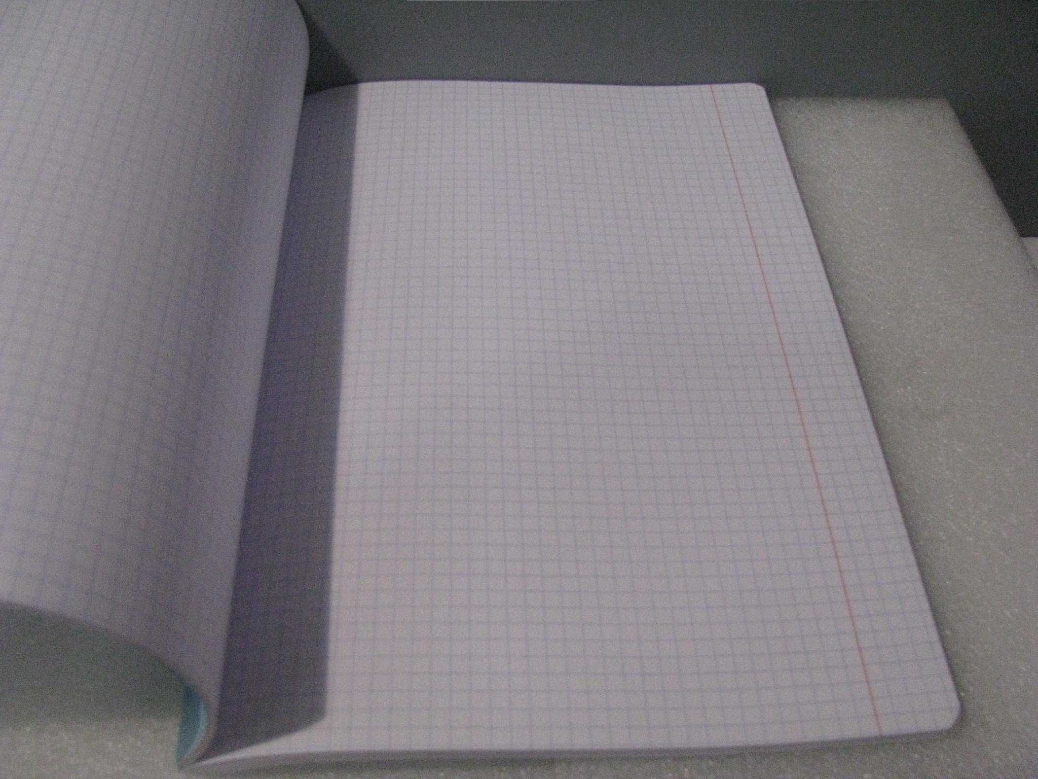 zeszyt brulion notatnik notes A4 60 kartek w kratkę z marginesem