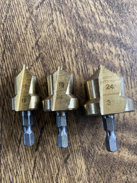 Свердла для востановления полупропиленовых фитингов с носиком