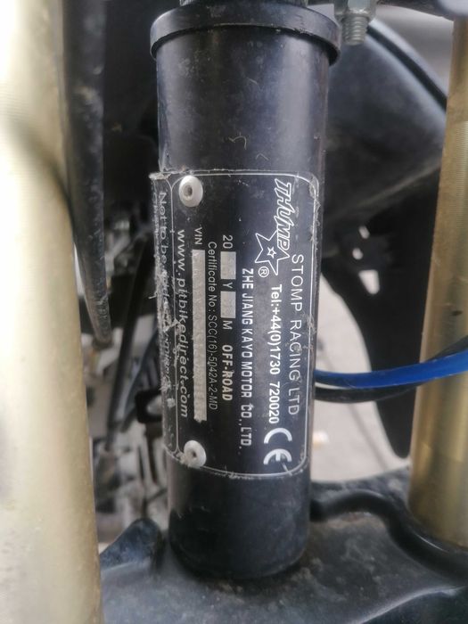 Mini cross thump 125
