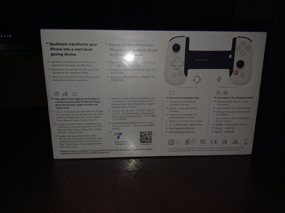 Backbone One PlayStation Edition для iPhone — Новый, запечатанный