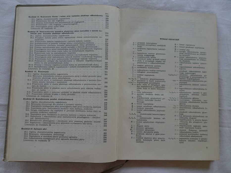 Książka O. Hoffman G. Sachs Wprowadzenie do teorii plastyczności tech