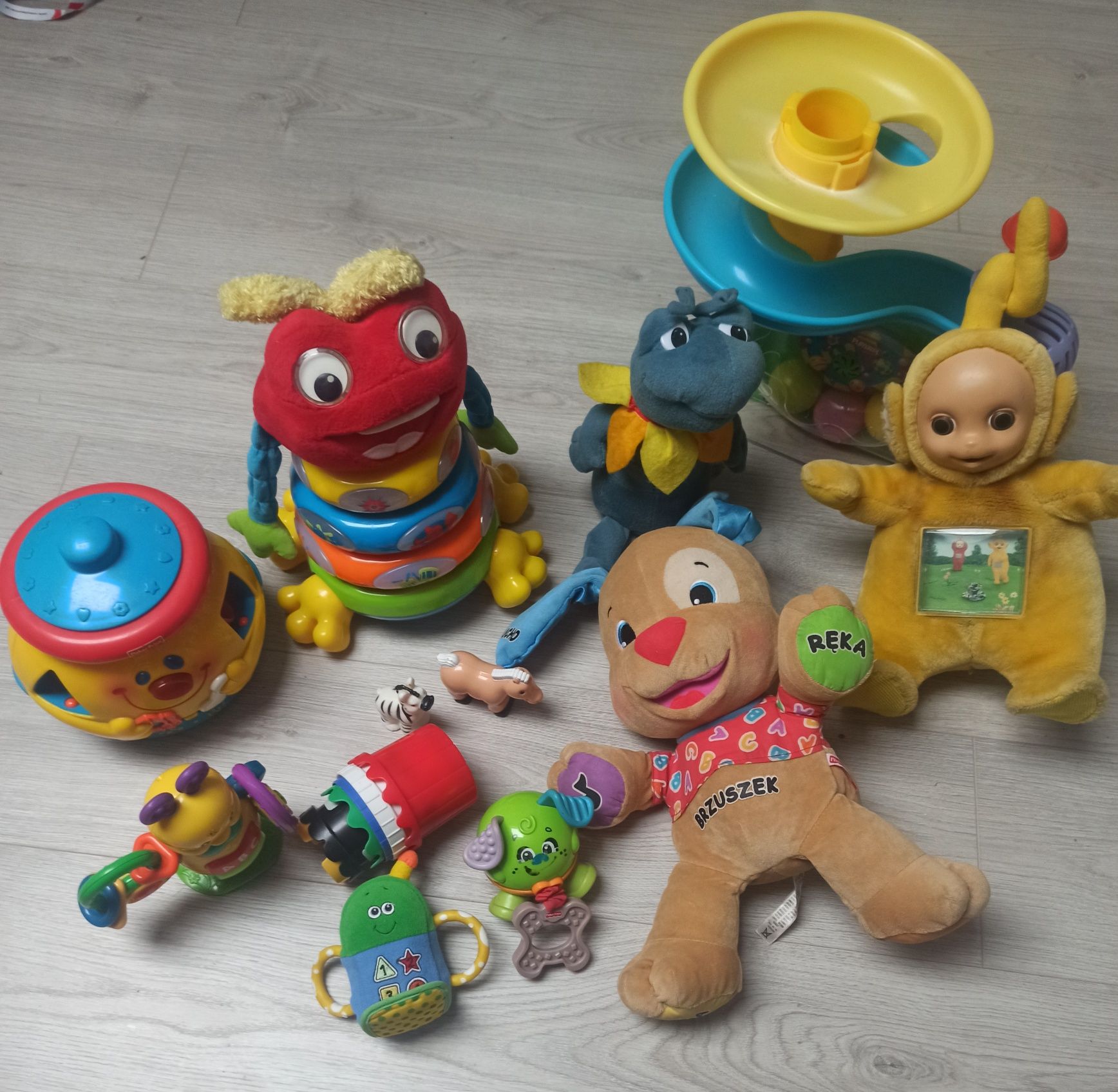 Zestaw zabawek Fisher Price, Playskool, Tomy, Shelcore