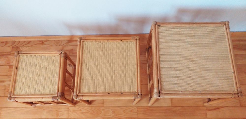 stolik boho stół boho stolik rattan stół rattanowy stolik bambus stół