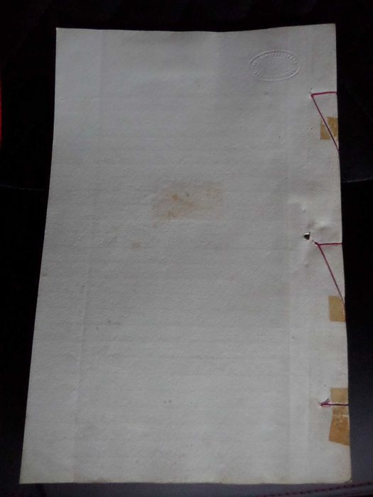 Documento Selado :  Carta de Sentença , Ano  1874