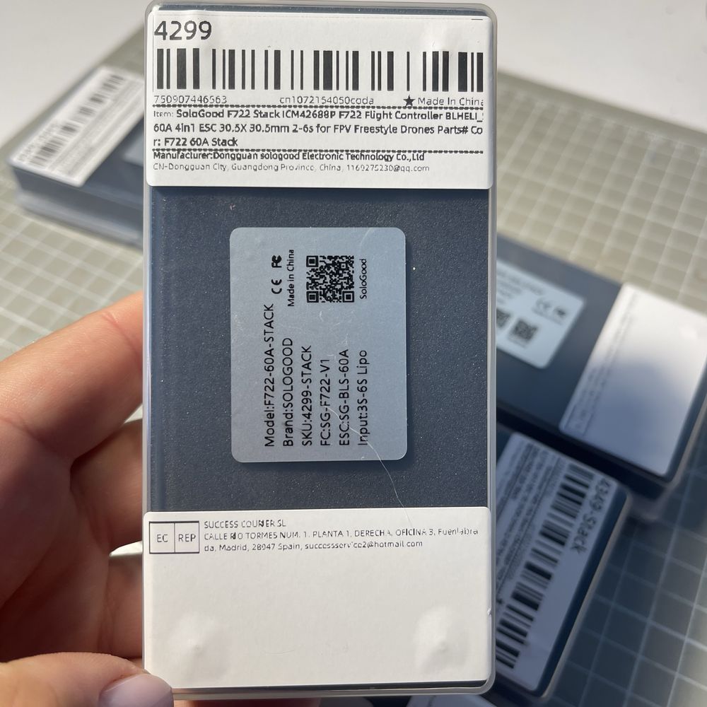 Польотний стек Solo Good F405 55А