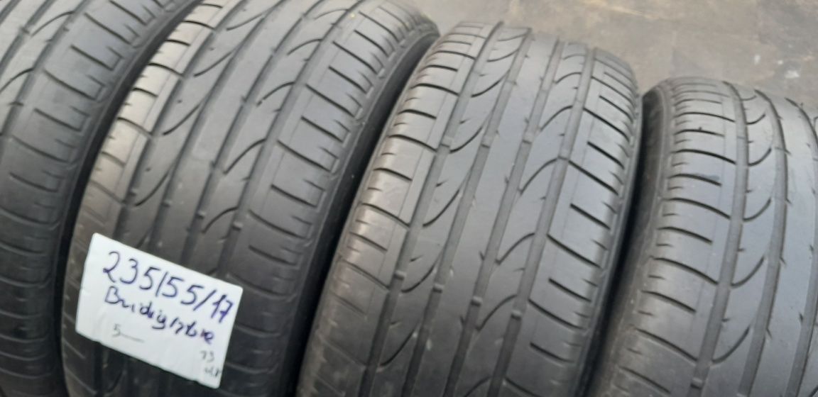 Opony Letnie 235÷55÷17÷.BRIDGESTONE.380 zł kpl-4 sztuki.Montaż.Wysłka.