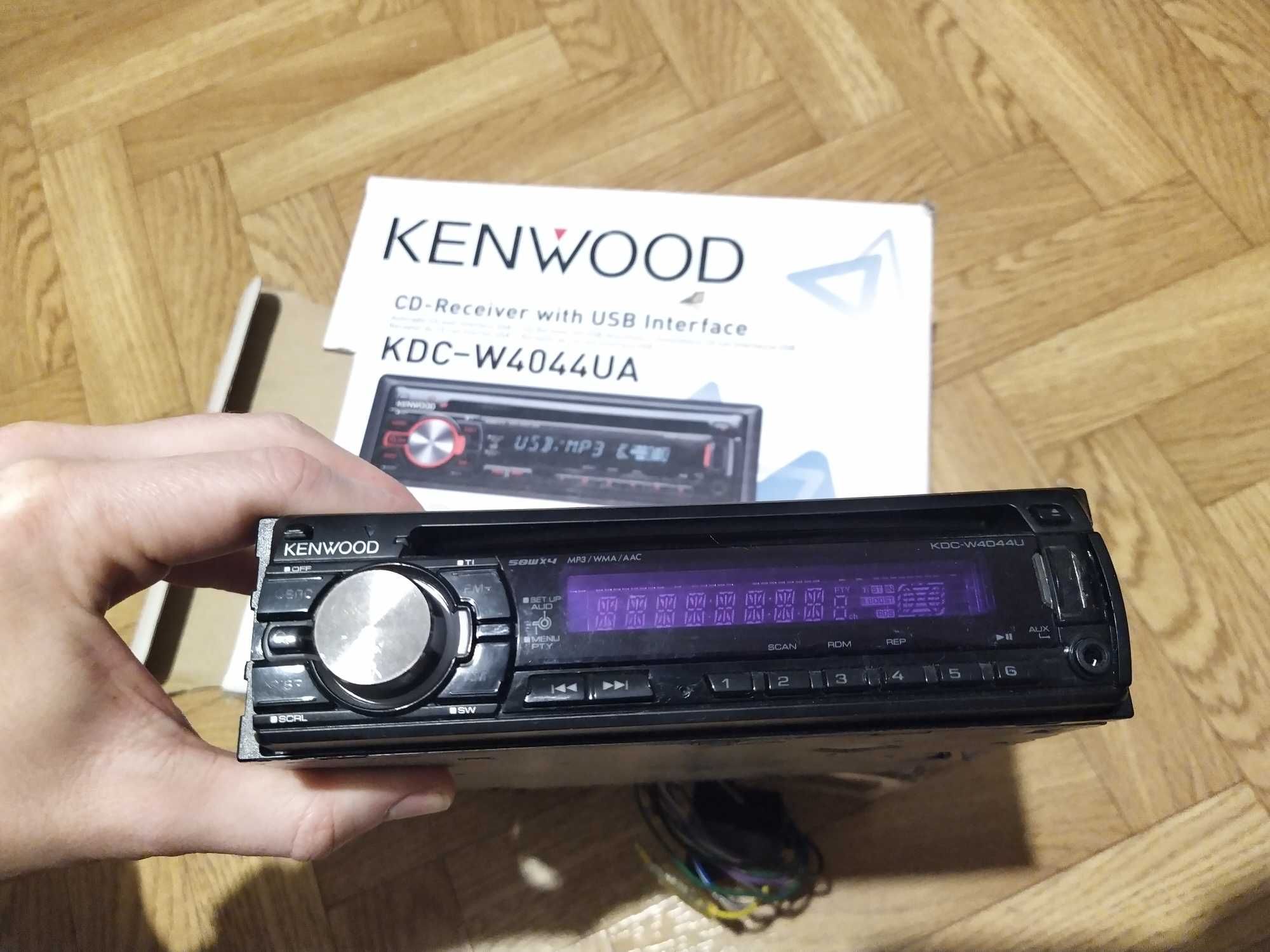 Kenwood KDC-W4044ua авто магнитола USB