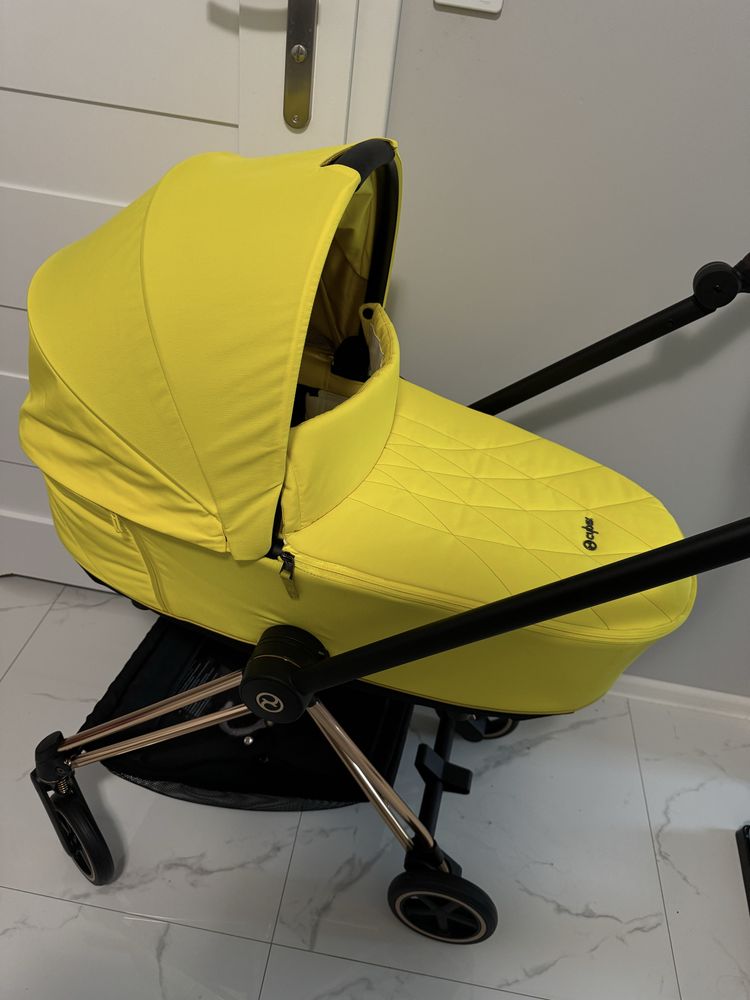 Gondola cybex mios Mios Lux CC 2.0 Mustard Yellow