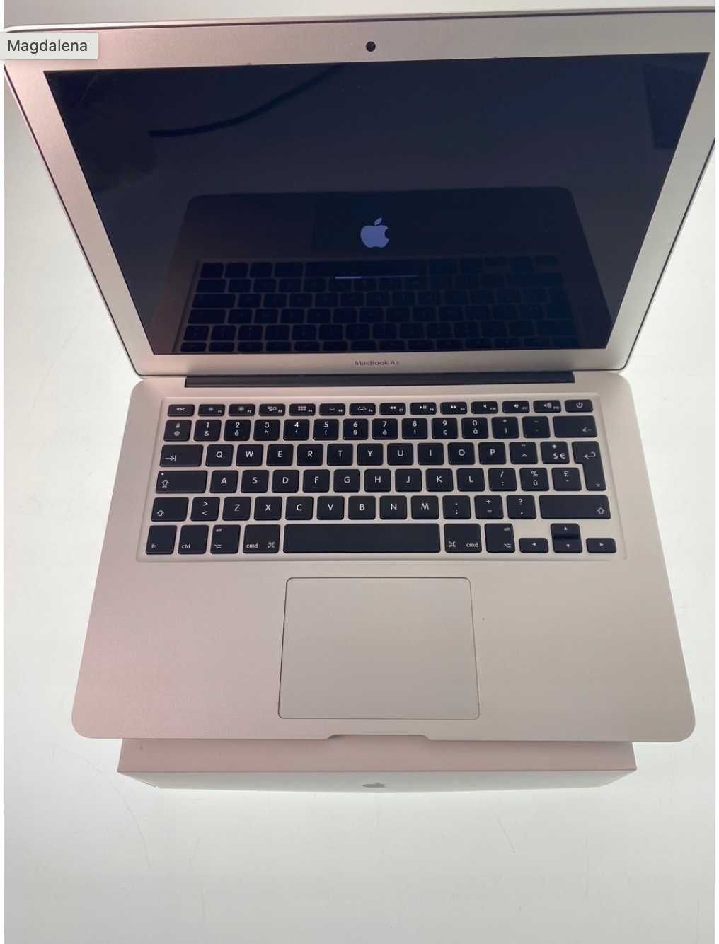 MacBook Air 13" APPLE i5 8GB/250GB SSD srebrny po liftingu