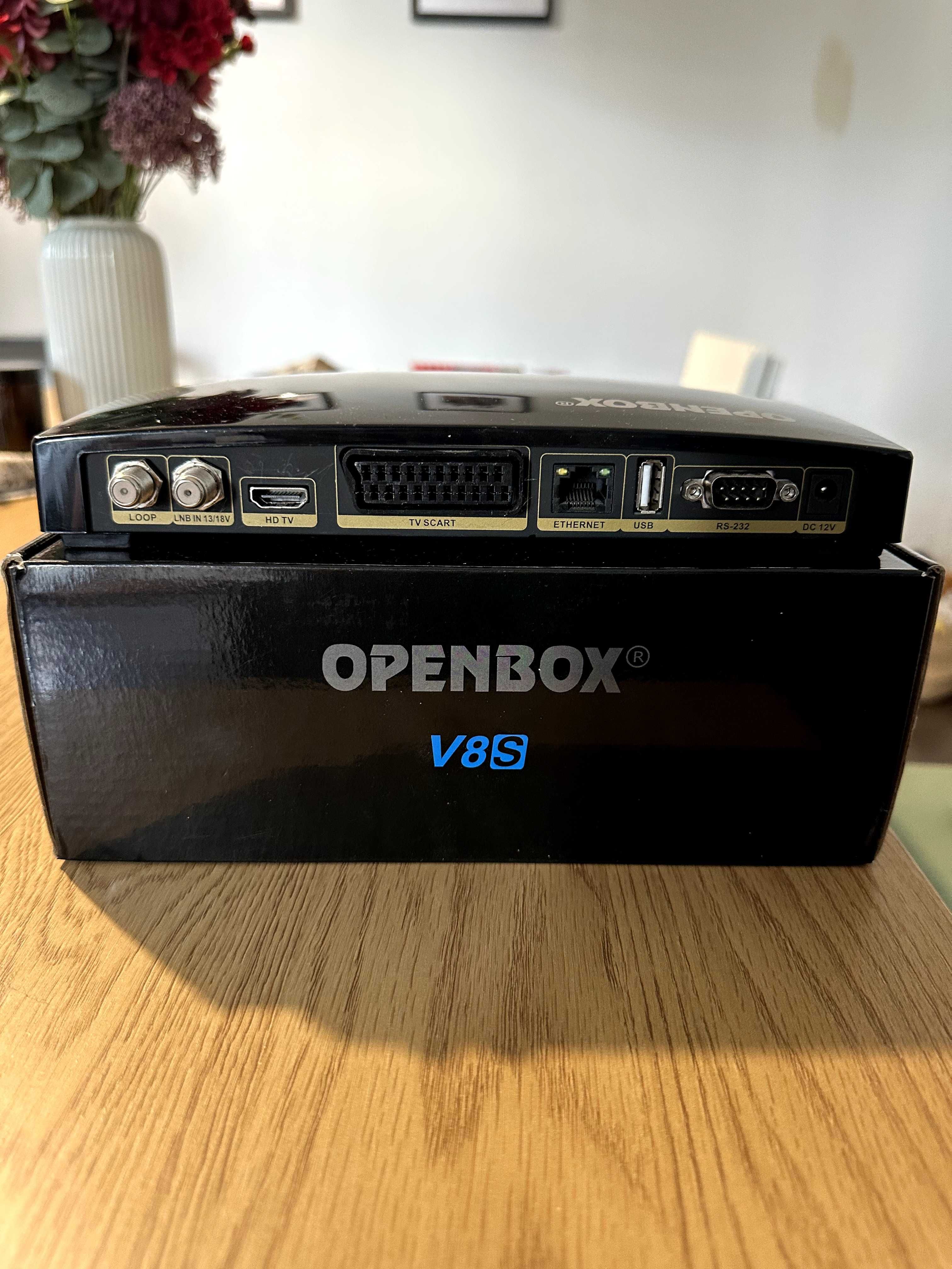 Dekoder Openbox V8S + adapter USB WI-FI