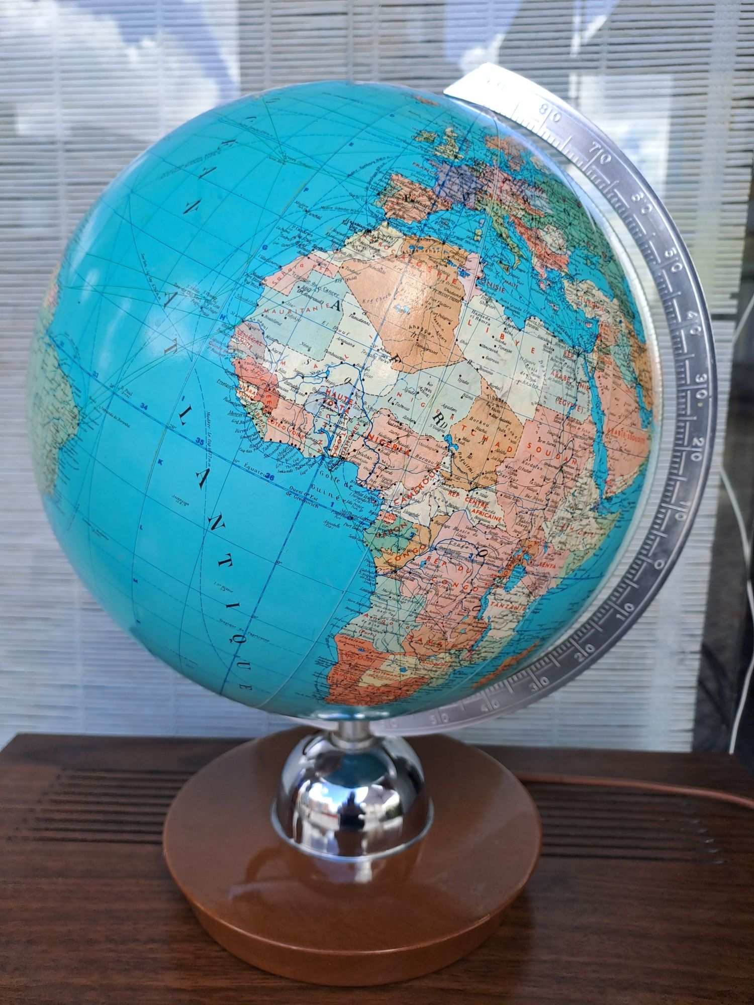 Globo antigo vintage