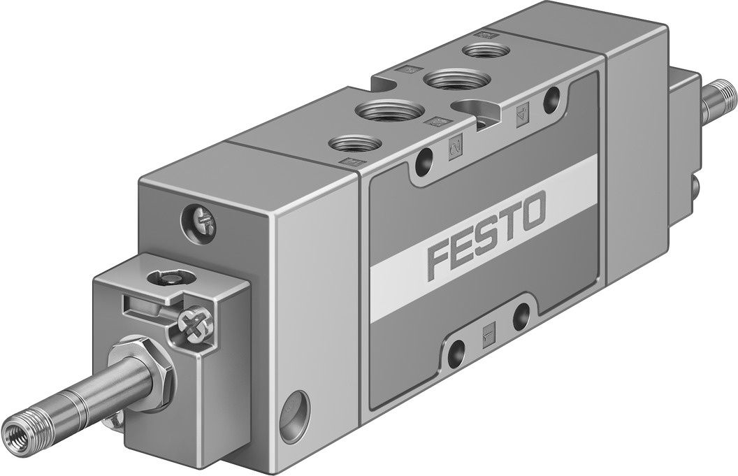 Elektrozawór pneumatyczny 2x FESTO-31001 MFH-5/3G-1/4-S-B NOWY