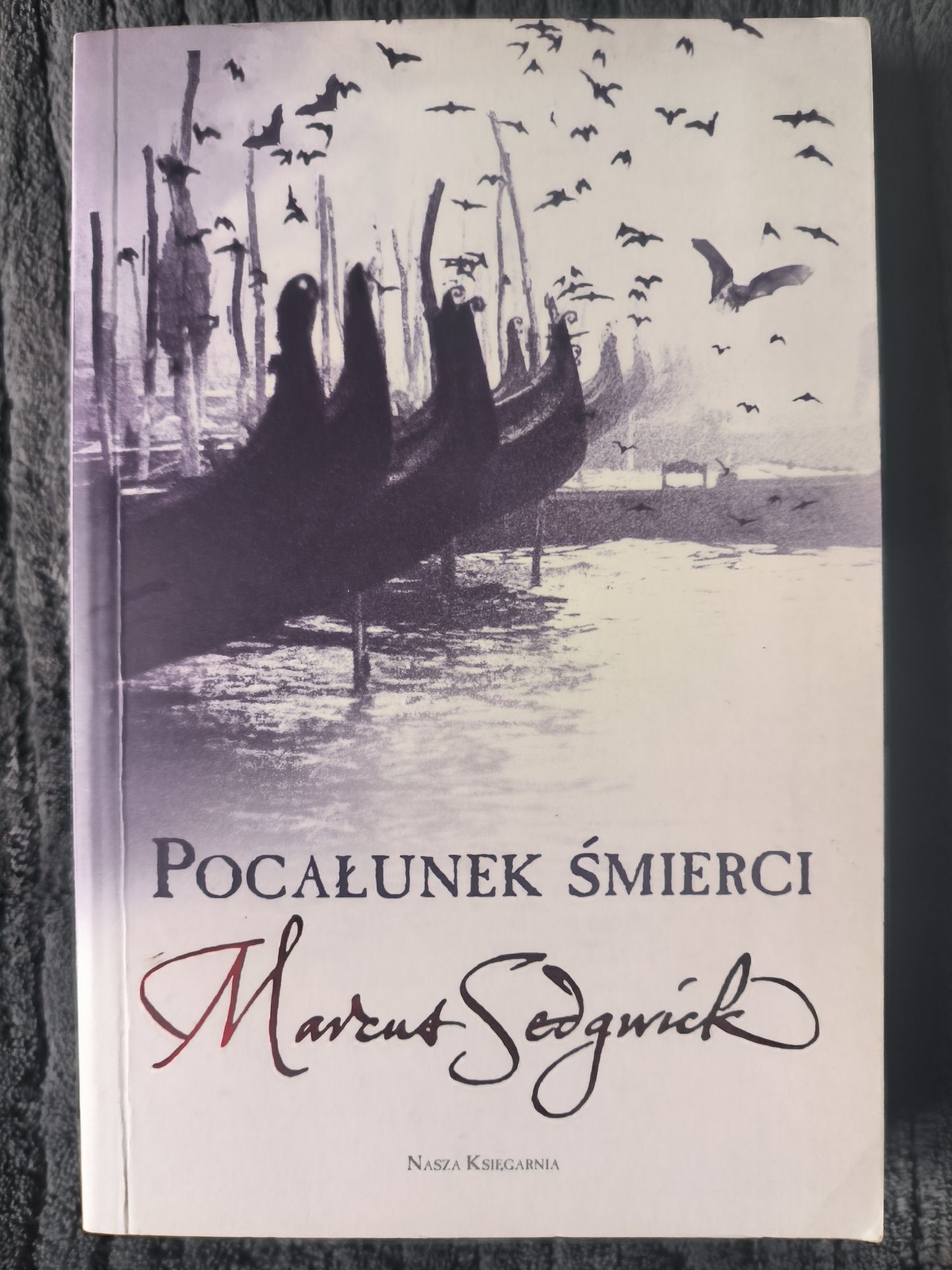 Pocałunek śmierci -  Marcus Sedgwick   |  książka