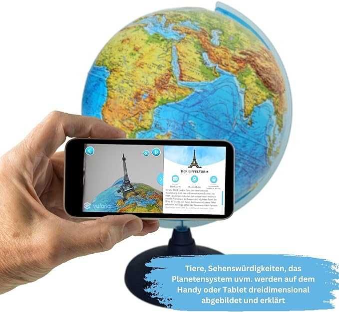 3D Lexi Globus 32 cm z aplikacją na smartfon