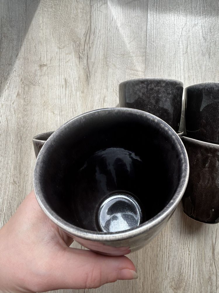 Canecas / copos em cerâmica conjunto 6 unidades