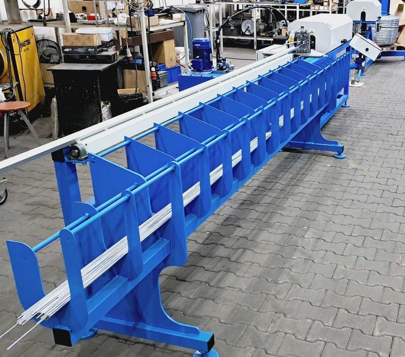 Prościarka do drutu 2-6mm CNC, Pełen automat, oddam leasing