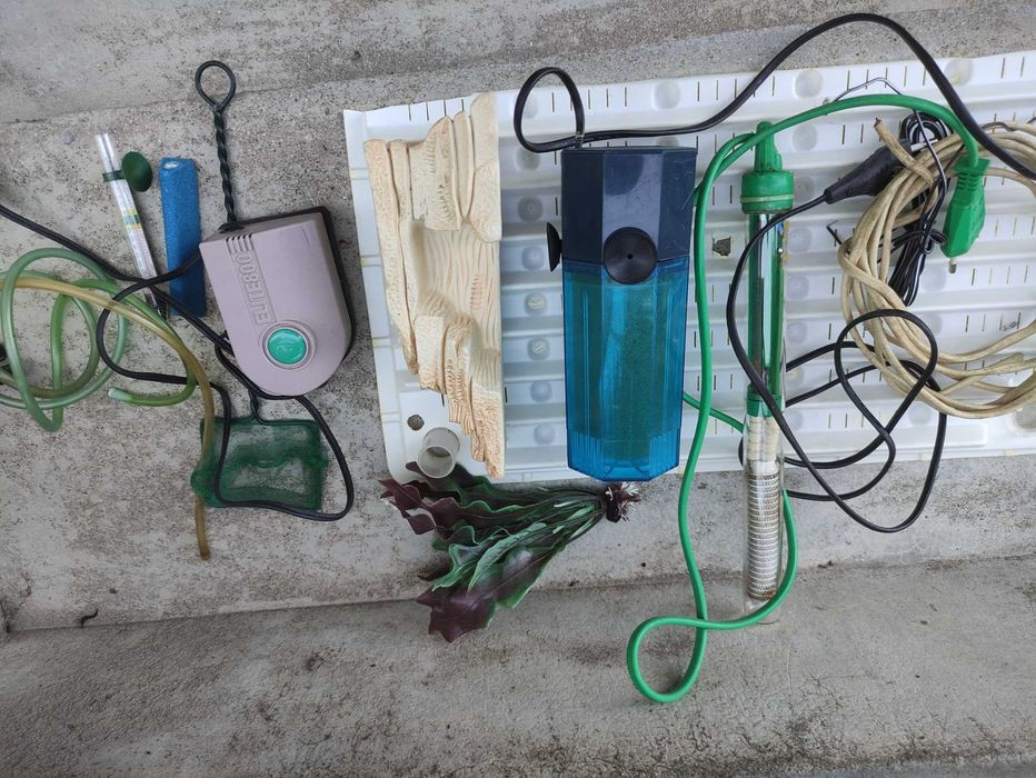 Material para aquário