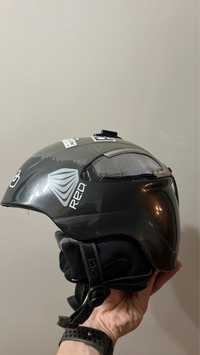 Kask snowboardowy RED