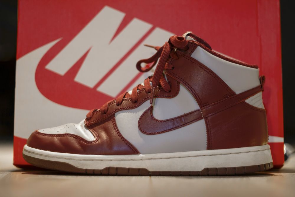 Nike dunk high „dark beetroot”